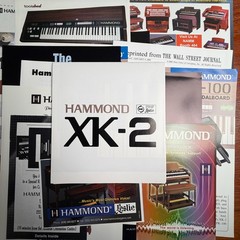 VINTAGE HAMMOND ORGAN AND KEYBOARD BROCHURES/CATALOGS