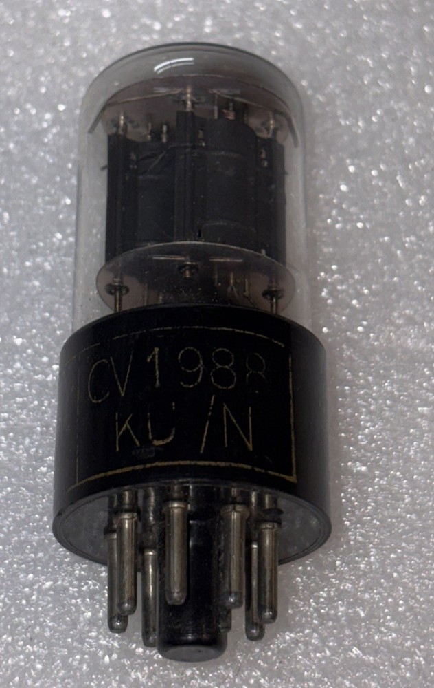 Brimar CV1988 6SN7 Vacuum Tube Amplitrex Tested Strong