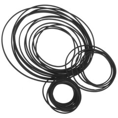 60pcs Cassette Belts Recorder Belts Cassette Tape Machine Rubber Belts New
