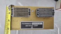 Vintage 1960s Aerospace Military Plug In Circuit Board Avionics