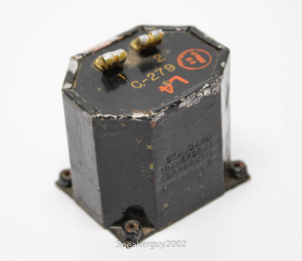 Vintage Standard Transformer Shielded Power Supply Choke / 9.7H 461 Ohm — RM2