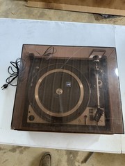 Vintage Dual 1228 United Audio Turntable Record Player w/ Lid *READ DISC*