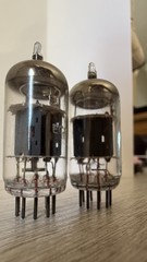 ECC83 E83CC MATCHED PAIR Tunsgram Musical Audio Tubes
