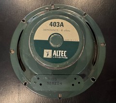 Altec Lansing 403A Vintage 8″ 8-ohm Ceramic Speaker for Supro 1606 Super 1605R