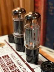 NEW Matched DUET 6L6GC Shuguang 2010s production – Maxi Matcher Tested