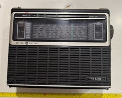 General Electric Monitor 10 Multi Band Radio Model 7-2971A -TESTED & WORKING!