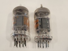 RCA 7025 (12ax7) Pair NOS Tested Very Strong TV7 & Etracer Tested