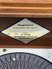 Magnavox Micromatic Vintage Record Player Console Cabinet Turntable
