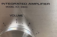 Vintage Kenwood KA-3500, 40W Stereo Amplifier, 1977, Pro. Serviced