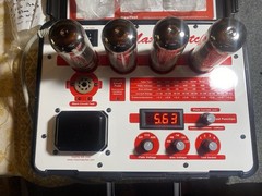 Svetlana 6550C Matched Quad Power Tubes – MaxiMatcher Test Strong 54-63mA Russia
