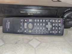 Sharp VC-A353U 4-Head VHS Video Cassette Player Multi-Language OSD Tested(Video)