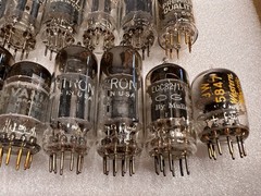 Vintage Tube Audio Guitar Stereo Amplifier Lot 12BH7 6922 5847 Western Electric