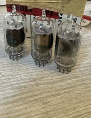 3 – GE JAN 5965 Side Getter Audio Tube NOS Premium Quality Mil Spec Tubes