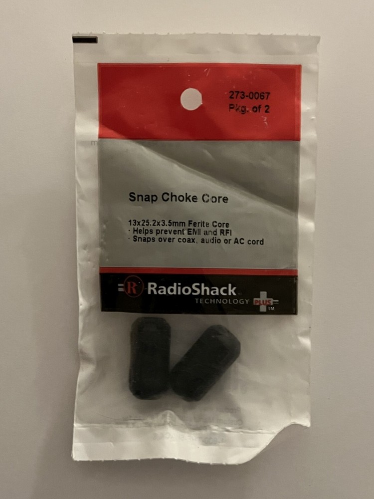 Radio Shack Snap Choke Core 273-0067 🔥NEW NOS💥