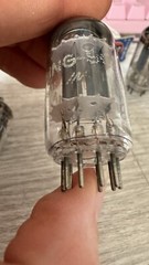 Platinum Matched Pair 5814A 12AU7WA NOS TUNG-SOL Audio TUBE Long PLATES