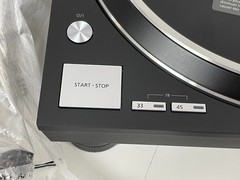 Technics Turntable HiFi Record Player with Coreless Direct – SL-100C – Black