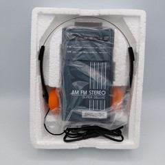 Vintage Shinning Super Deluxe Stereo Headphone New in Box