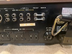 Gorgeous Very Rare Champagne Face Pioneer SX-727 Stereo Receiver 100% Working