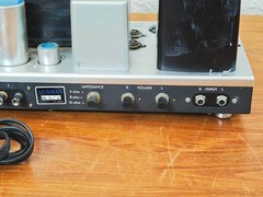 LUXMAN KMQ60 Tube Power Amplifier Stereo Untested For Parts or Repair USED