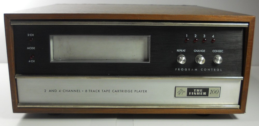 Fisher CP-100 8-Track Tape Cartridge Player