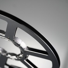 Studevox 10.5″ Edge Polished Silver Aluminium Tape Reel For Reel Tape Recorders
