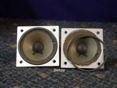 We Will Refoam YOUR Pioneer CS-66G, CS-77A, CS-88A, CS-99, CS-99AA, ++ Tweeters