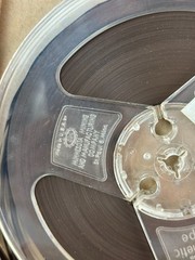 PIC 3600ft Open Reel Magnetic Tape Vintage Recording Audio Reel Black Box