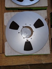 5 Studio Mastering Tape 1.5 MIL AudioTape 2500 Feet Type 2506 & Scotch Boy Reel