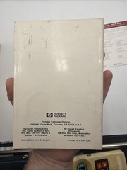 Vintage HP-15C Owner’s Handbook User Manual February 1982 Edition
