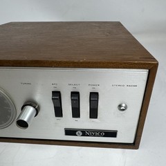 Vintage JVC Nivico FRS 103E AM FM Reciever Tuner Wood Japan