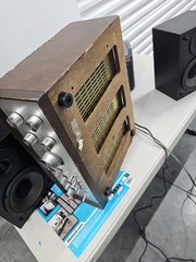 Vintage Kenwood DC Stereo Intergrated Amplifier KA-7100 – Parts Repair – READ