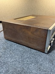 Vintage Allied 498 Solid State Stereophonic Receiver — Wood Cabinet — Japan