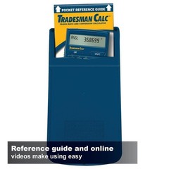 Calculated Industries 4400 TradesmanCalc Technical Trades Small, Multicolor