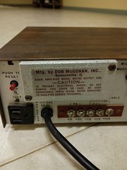 Vintage McGohan MS 103 10 Watt Amplifier Solid State Mono PA – Guitar Amp Works