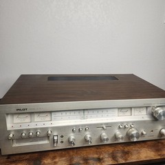 VTG 1970s Pilot Model 2010 Stereo Receiver 8-Track Player Recorder Works – Read