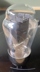 Rare MP Pedersen U4E8 Direct heated power triode = F410 Tube, Lampe, Röhre