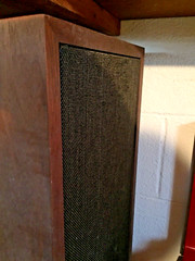 Vintage altec Lansing 911 stereo receiver amp speakers turntable epicure m100