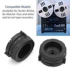 1 Pair PIONEER RT701/RT707/909 NAB Hub Adapters For Reel To Reel Tape Recorders