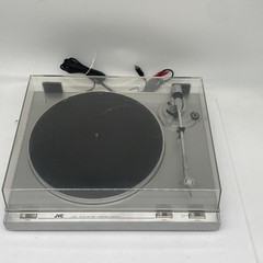 Vintage JVC L-A21 Turntable Belt Drive Auto Return Japan *TESTED WORKING NO CART