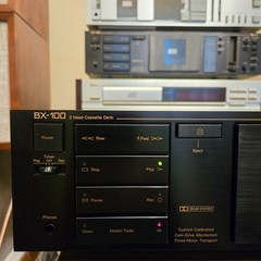 Nakamichi BX-100 Cassette Deck. Fully Serviced. Works Great. EXCELLENT