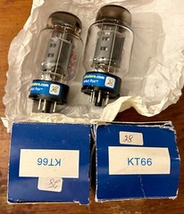 14 amplifier tubes KT66 GZ34 JJ Electronics