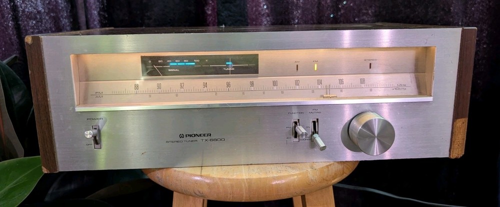 VINTAGE PIONEER TX-6800 AM FM STEREO TUNER