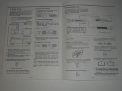 TEAC W-525R Owner’s Manual & Specifications Double Auto Reverse Cassette Deck