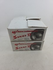 Dayton Series II 8″ 8 Ohm Woofers Pair NOS Made in USA Parts Express 295-100
