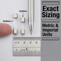 Ultimate 250pcs Glass Fuse Kit with Quick Blow Technology – 250V Safety Assured