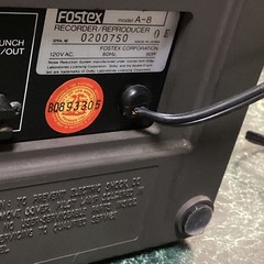 Vintage FOSTEX A-8 Stereo Audio Reel to Reel Tape Machine – Recorder Reproducer
