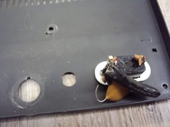 Realistic STA-80 Receiver Back Panel & Mounting Screws Tested Parting Out STA-80