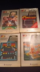 commodore vic20 lot games tapes books ram new condition