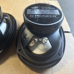 PIONEER ELECTRONIC CORP. Coaxial Four Way Speakers 2x SP-6980 250W 50 W NOM 580g