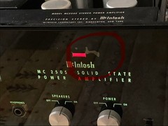 McIntosh C28 & MC2505 Stereo Preamp Power Amplifier Set